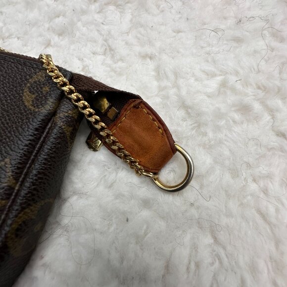 Louis Vuitton Monogram Mini Pochette Dust Bag with Certificate of Authenticity - Picture 13 of 15